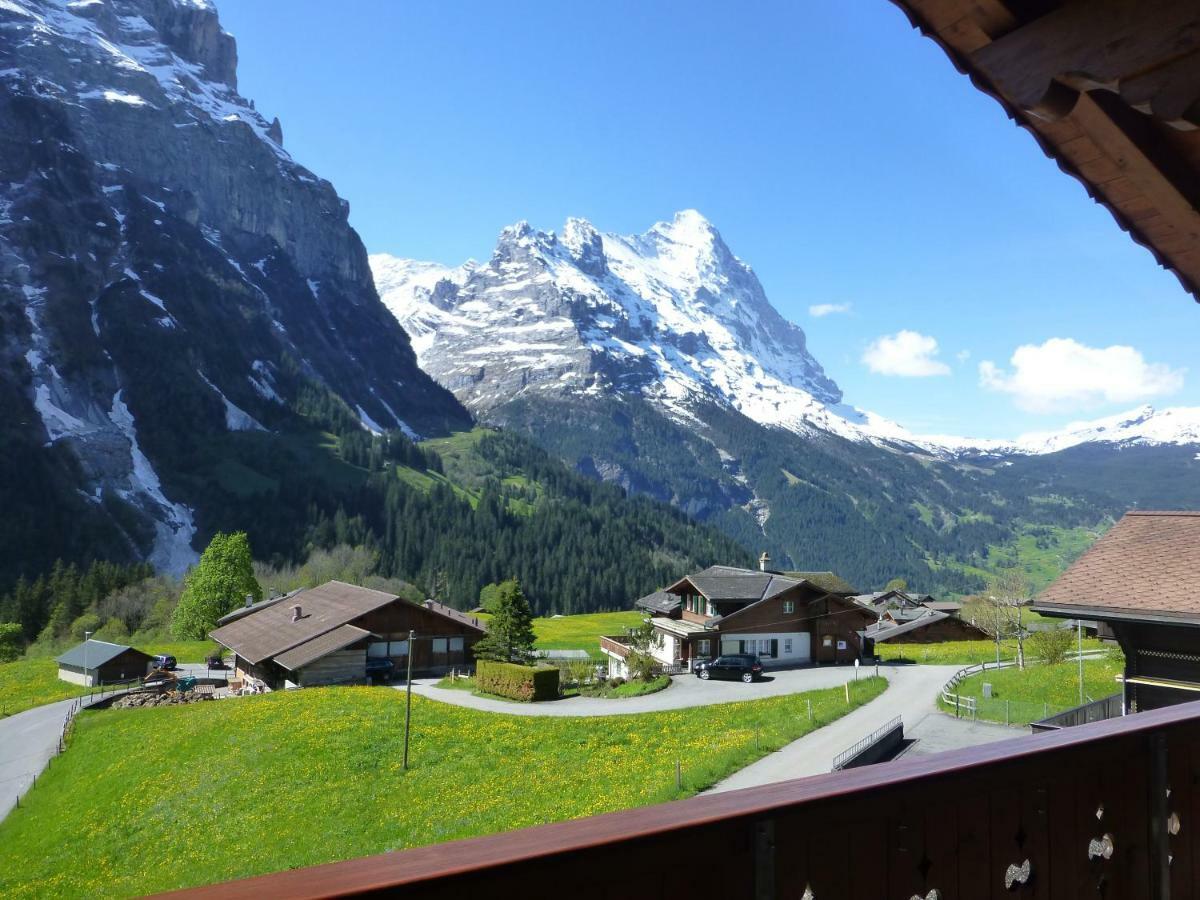 Chalet Verbrunnenhaus Grindelwaldアパートメント エクステリア 写真